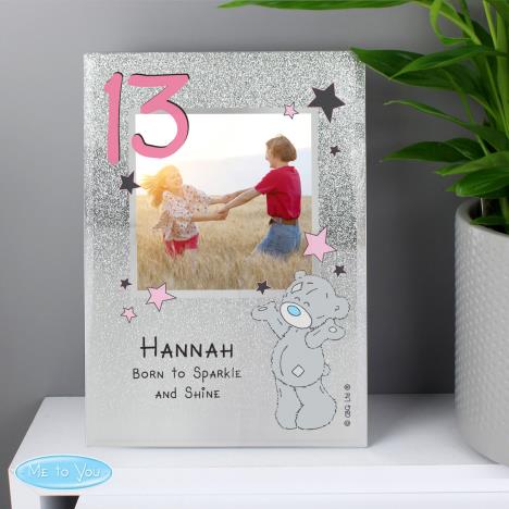 Personalised Me to You Bear Glitter Glass Photo Frame Extra Image 2
